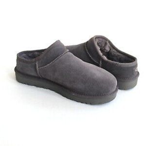UGG CLASSIC GREY SLIPPER - BRAND NEW NEVER WORN